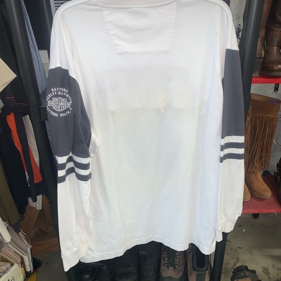 Men’s Harley Davidson Pull over jersey excellent new condition X large - Picture 6 of 6